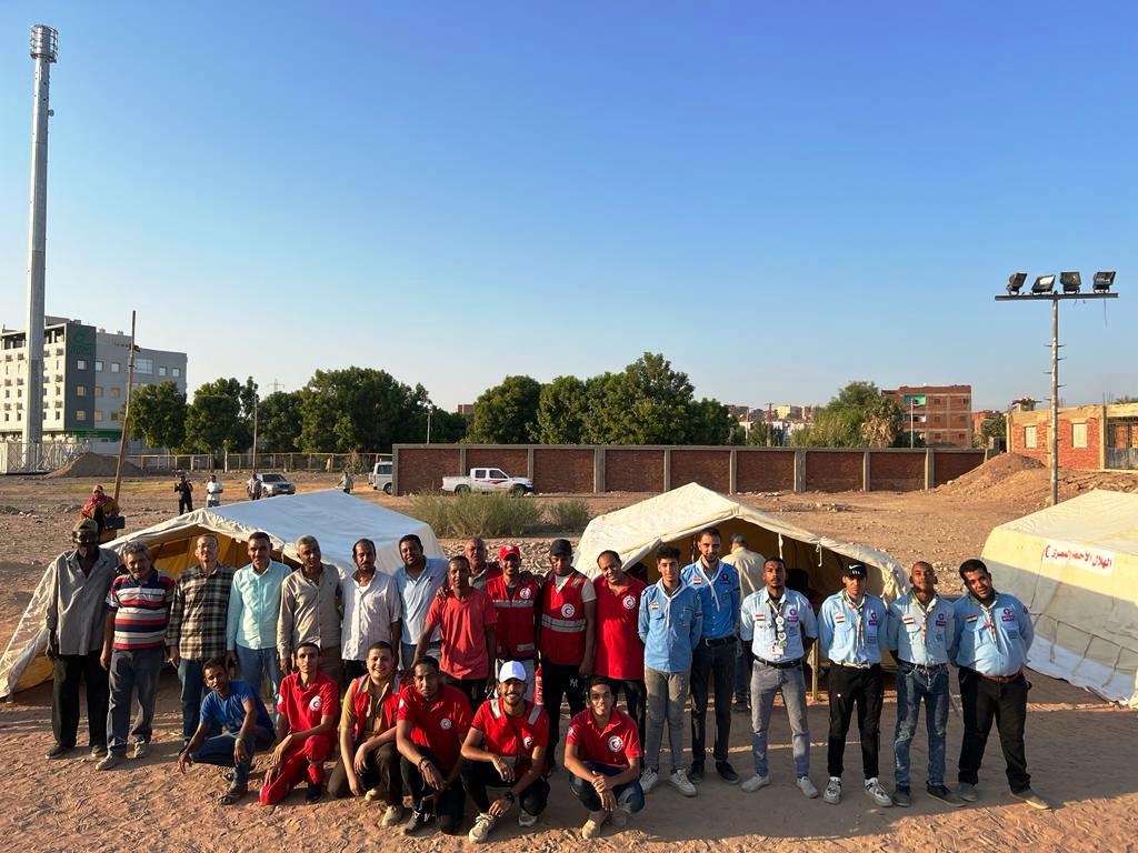 معسكر تدريب مواجهة أزمات السيول معسكر تدريب مواجهة أزمات السيول