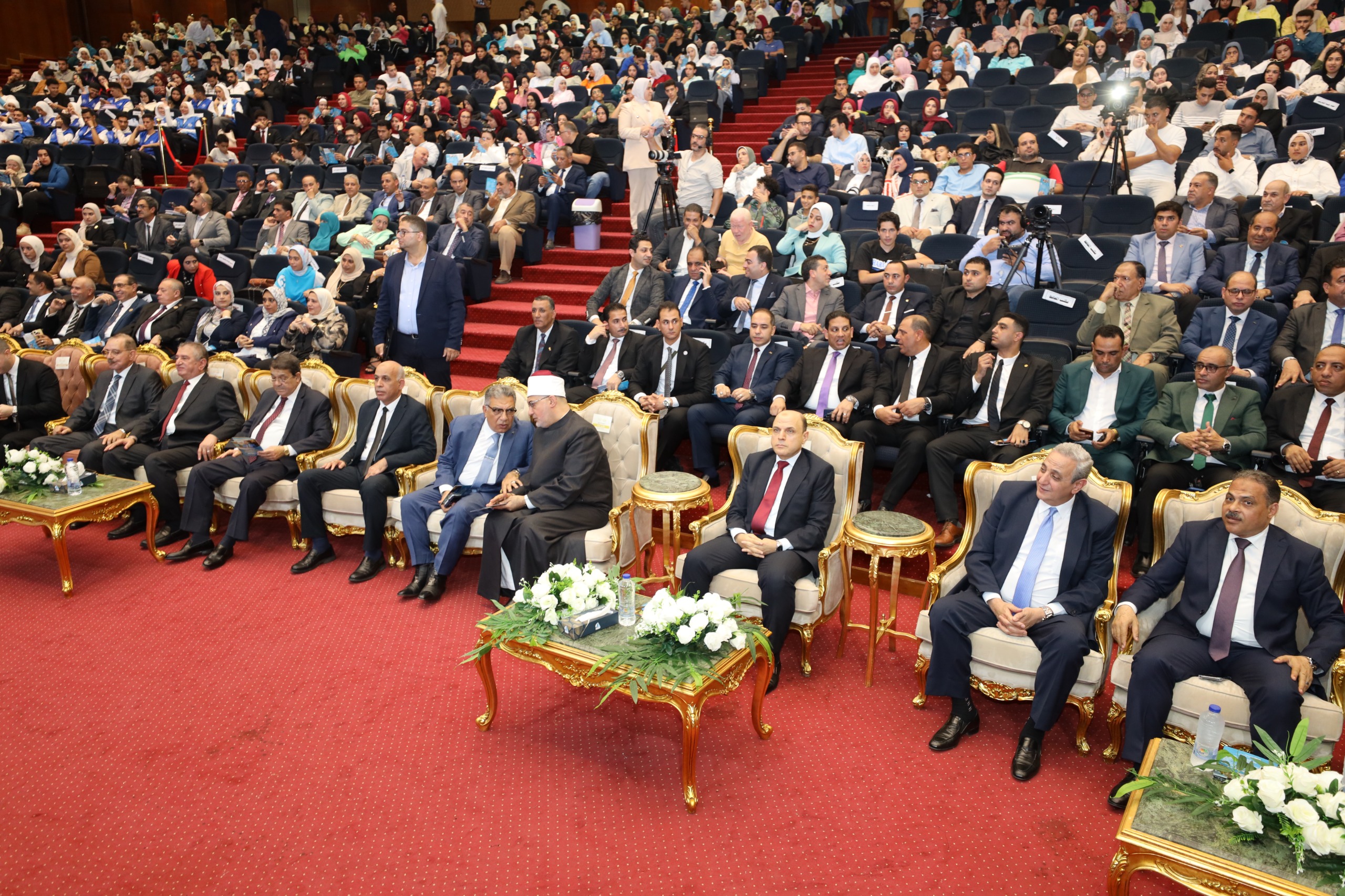 جانب من الحضور في الإحتفالية