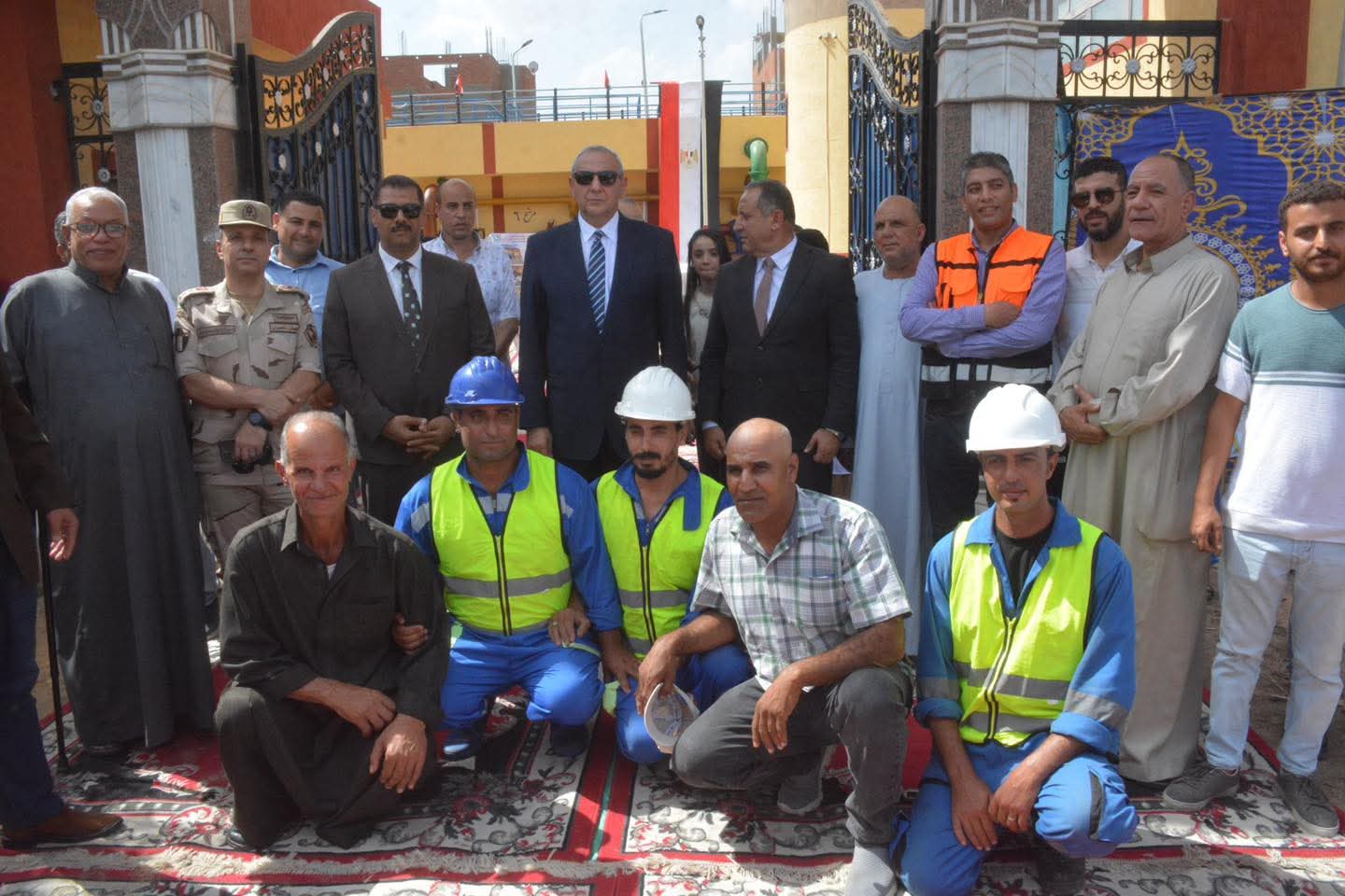 جانب من افتتاحات مشاريع محطات مياه جديدة بالغربية (6)