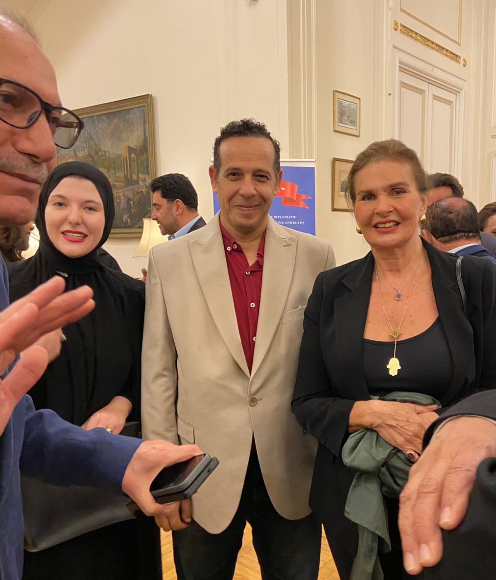 جانب من الاحتفالية بمقر إقامة السفير التركى  (2)