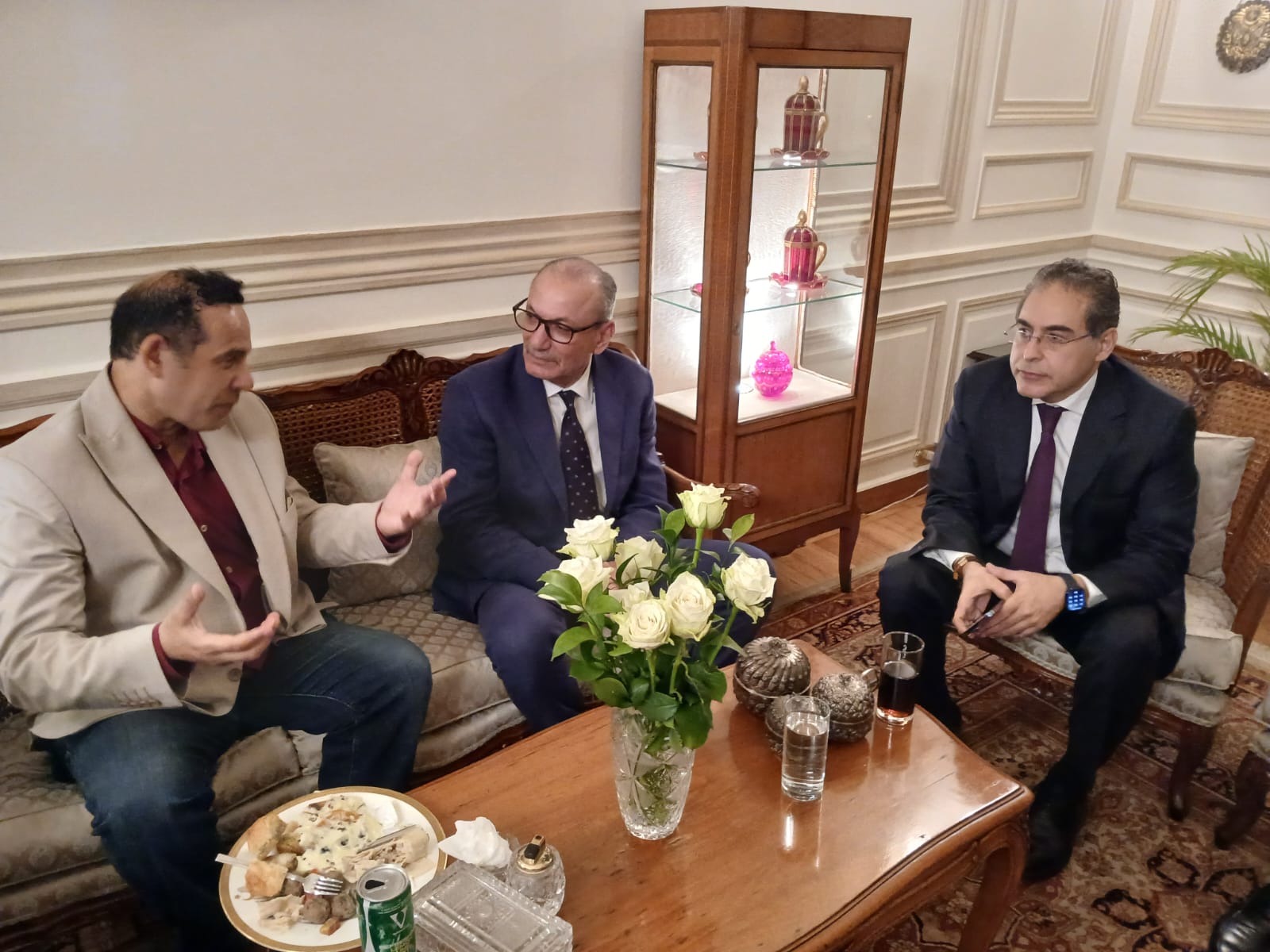 جانب من الاحتفالية بمقر إقامة السفير التركى  (3)