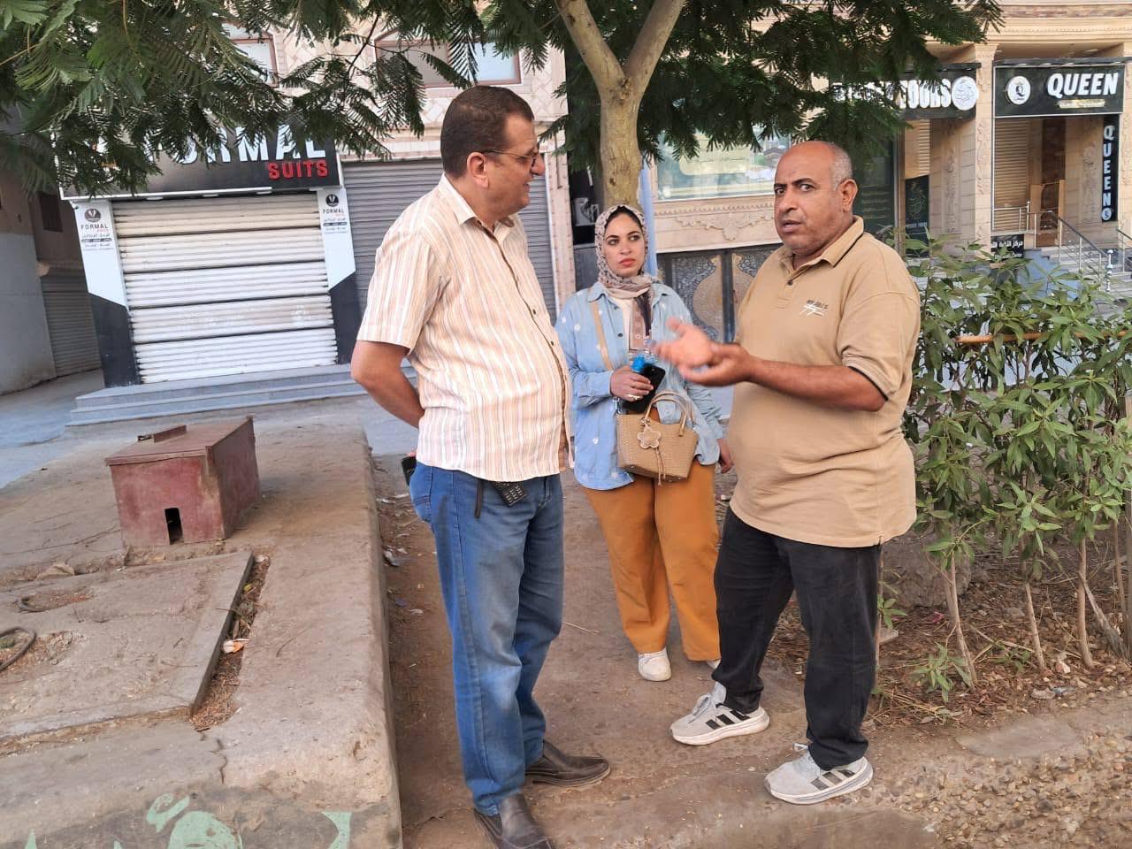 متابعة رئيس المدينة للأعمال متابعة رئيس المدينة للأعمال