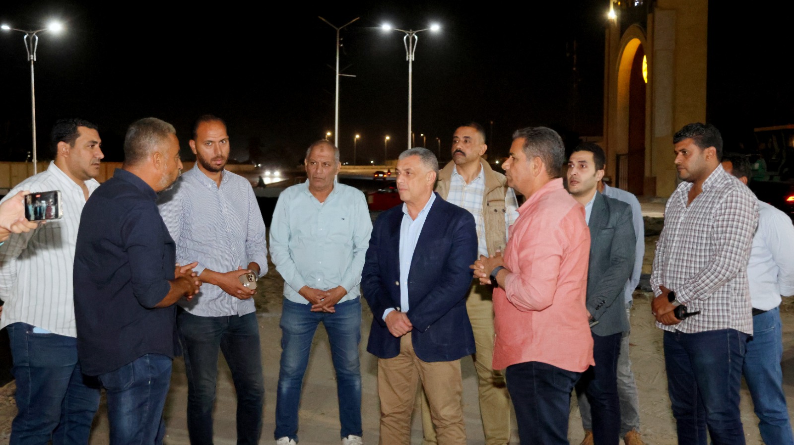 محافظ الإسماعيلية يتفقد أعمال التطوير بطريق البلاچات ومنتجع الفيروز السياحى (3)