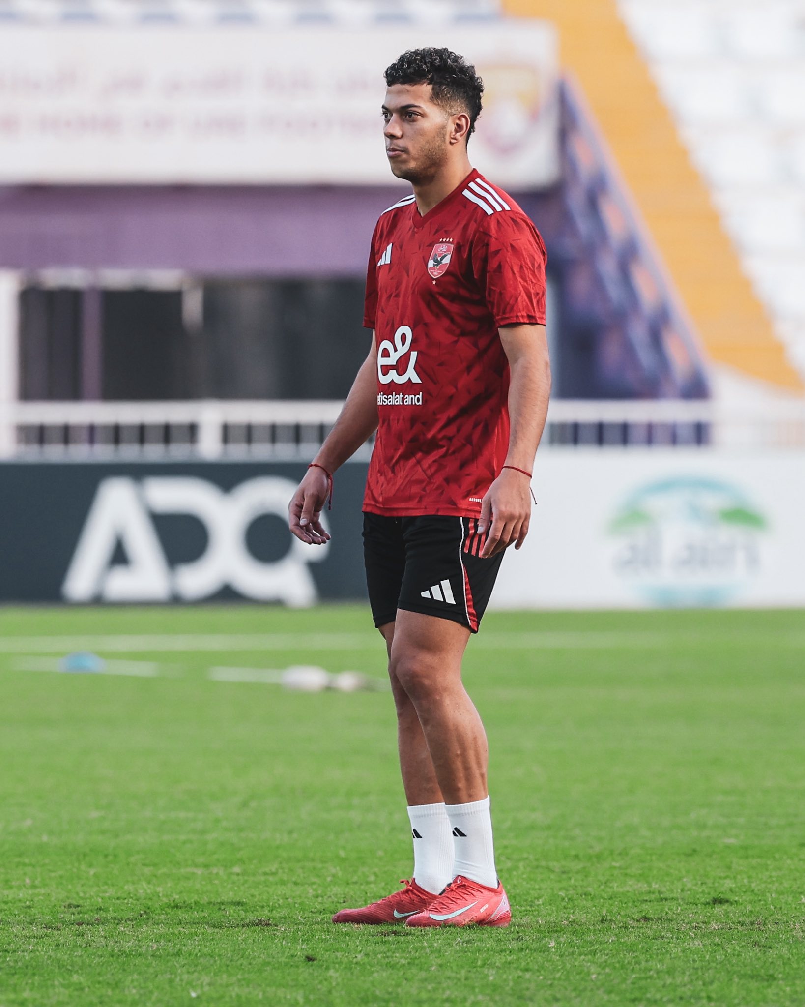 إمام عاشور في مران الأهلي