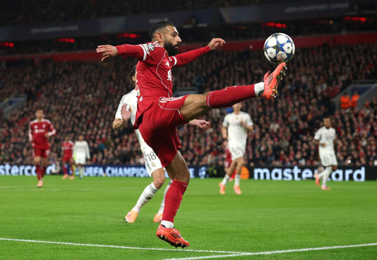 محمد صالح مباراة ليفربول وريال مدريد دورى أبطال أوروبا