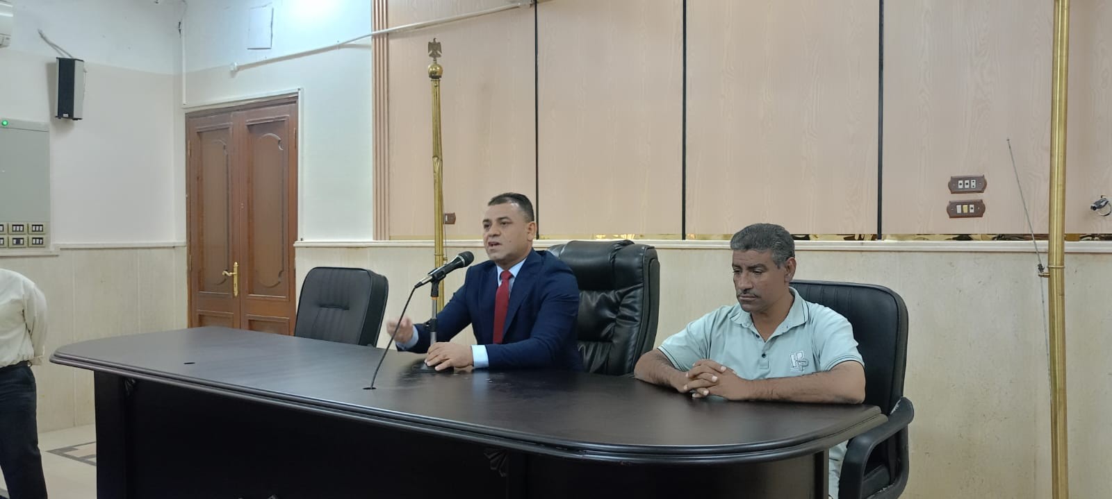 رئيس المدينة يشكر وزيرة التنمية المحلية على تعيينه رسمياً