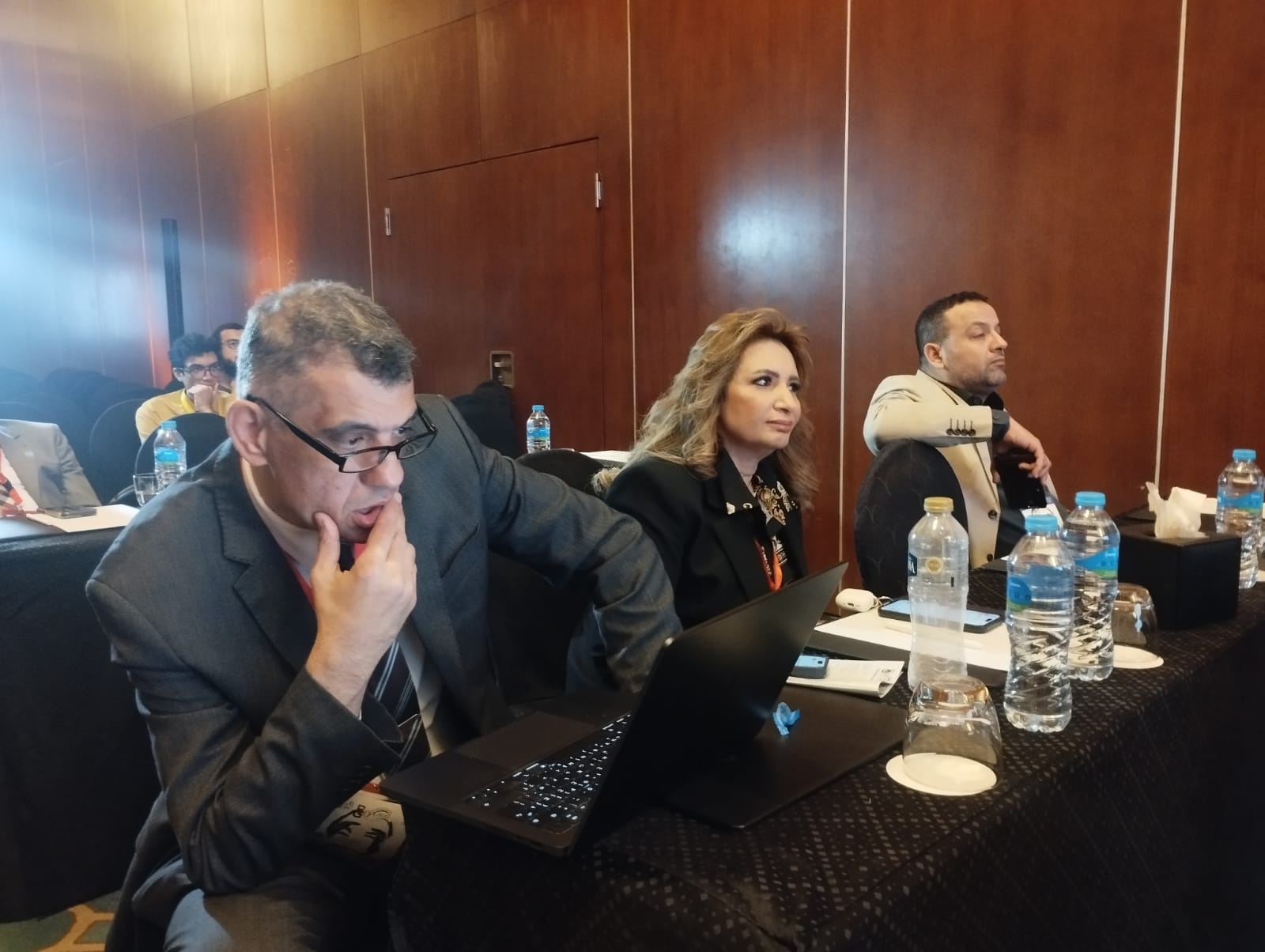 د عبد المعطى سمرة خلال المؤتمر