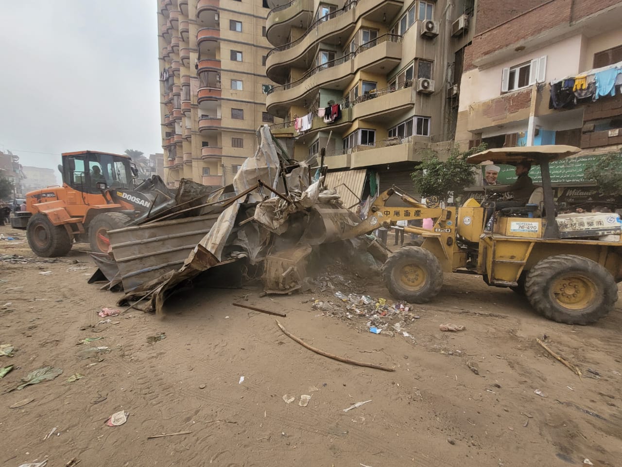 جانب من الحملة