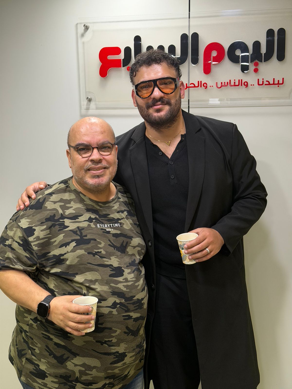 مسلم والزميل محمد فهيم مسلم والزميل محمد فهيم