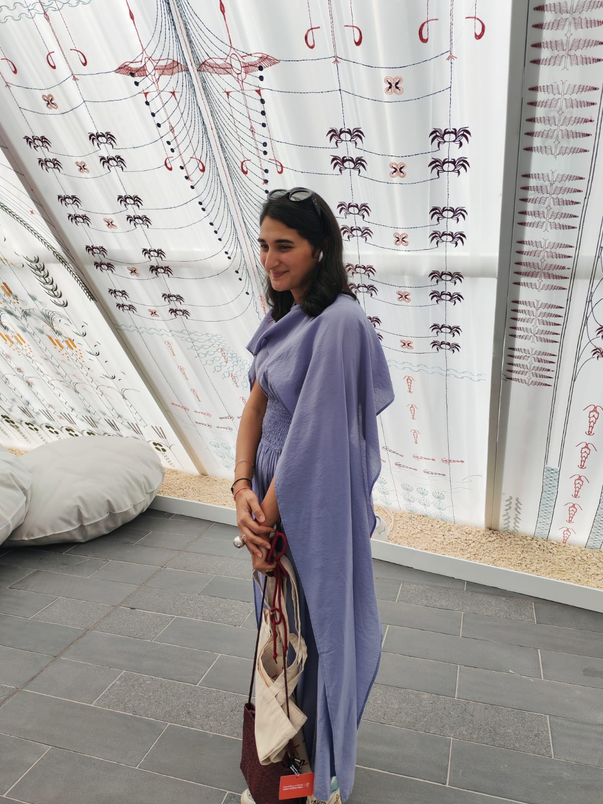 لطيفة خلال مشاركتها فى الفعالية