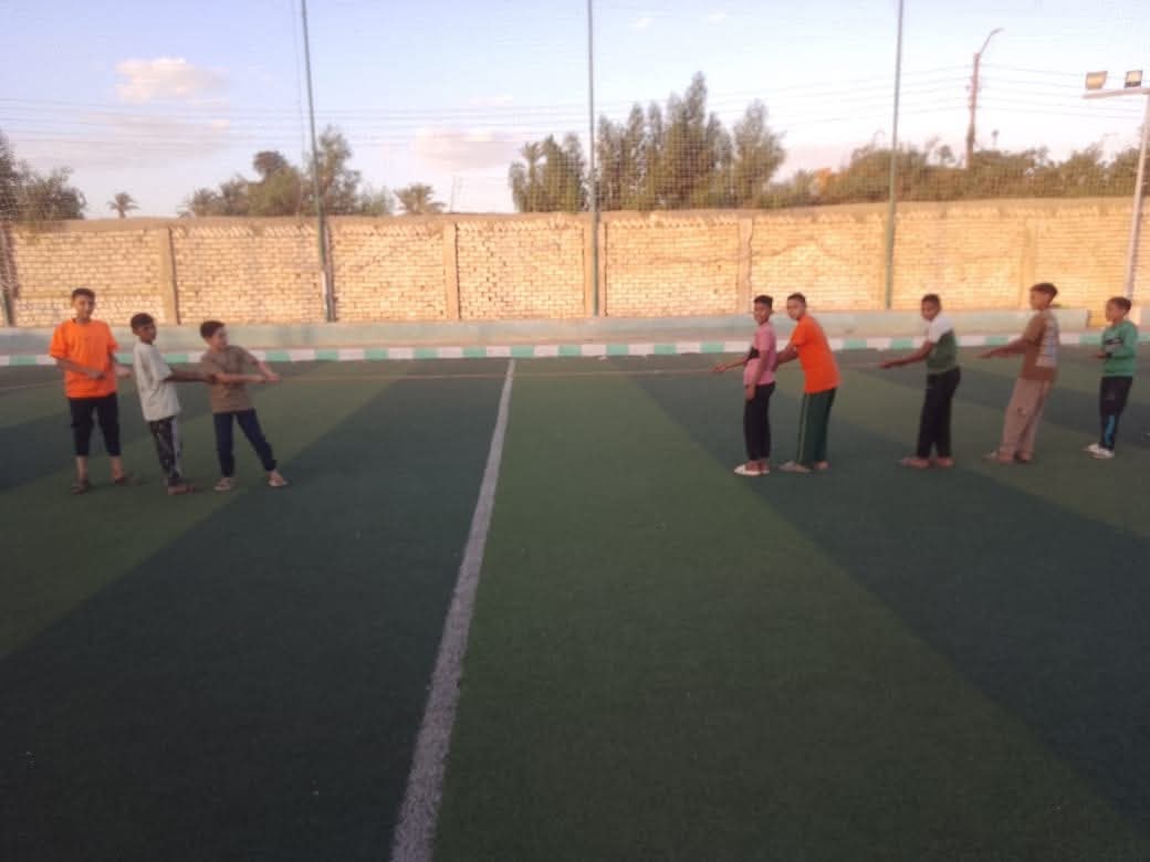 تنفيذ مسابقة  شد الحبل