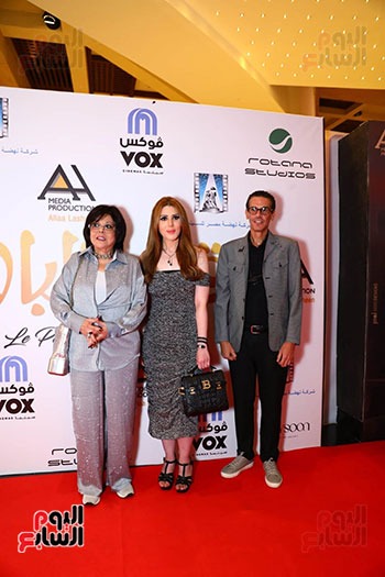 المنتجة الاء لاشين مع إسعاد يونس