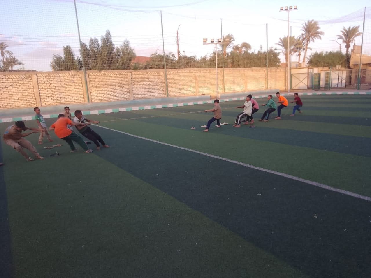 مسابقة شد الحبل ببنى سويف