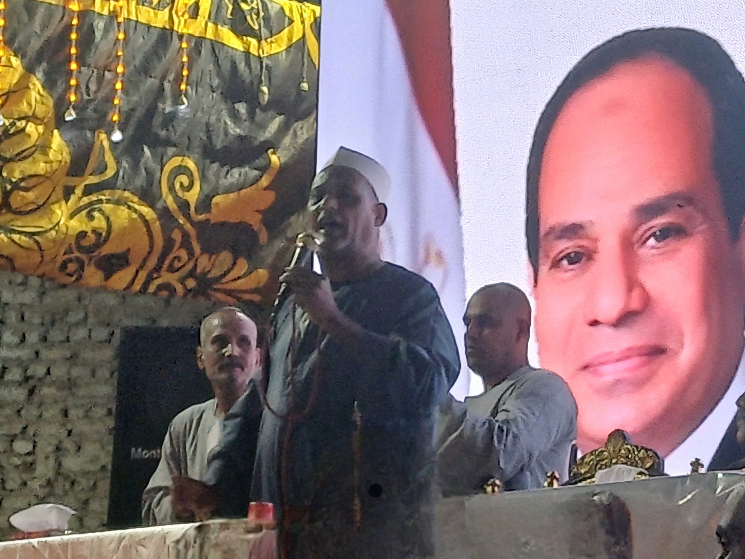 الشيخ دهب حريرى ممثل الأزهر