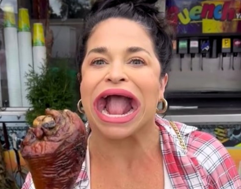 ثانى أكبر فم فى العالم