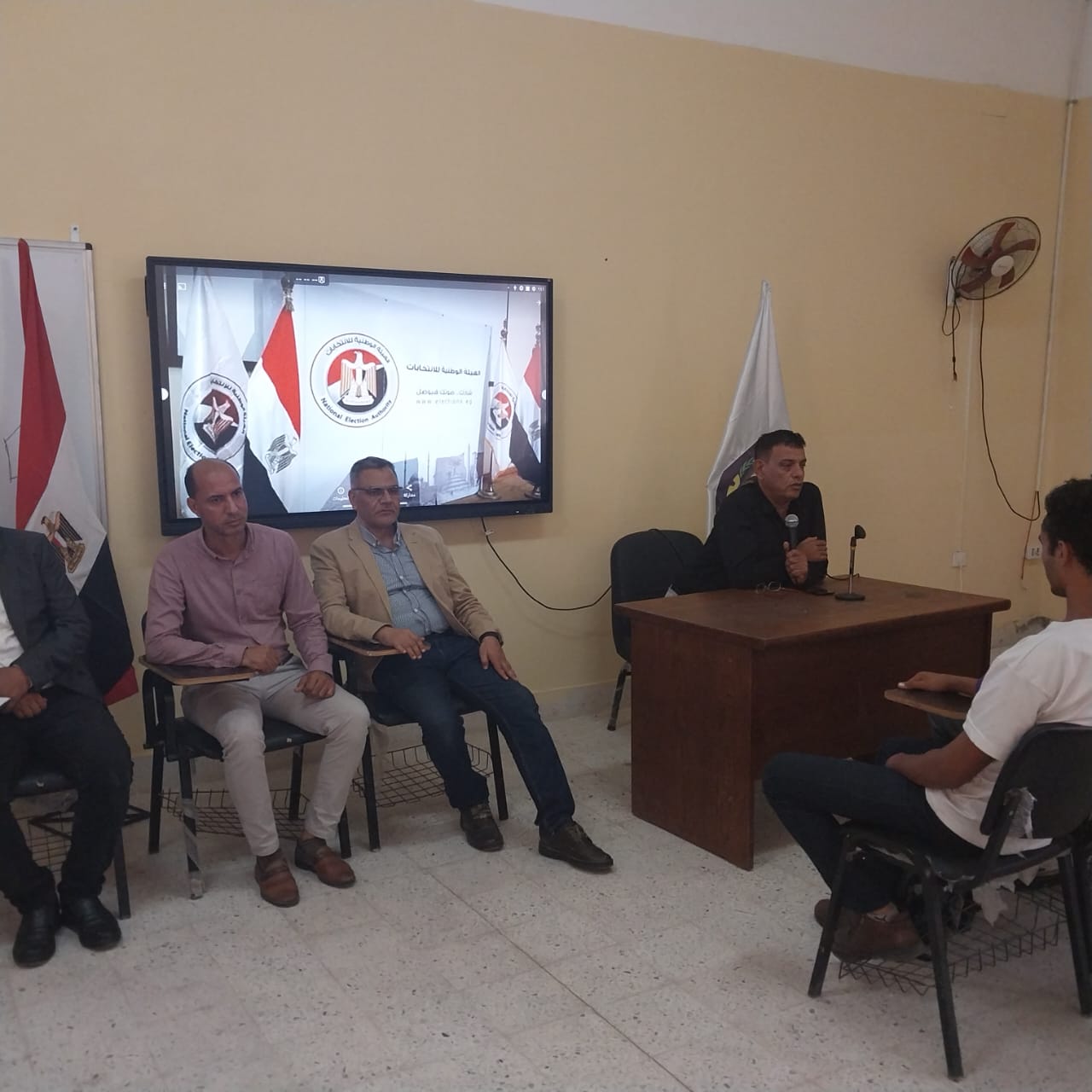 ندوات توعوية لترسيخ قيم المشاركة الانتخابية والانتماء بجامعة دمنهور