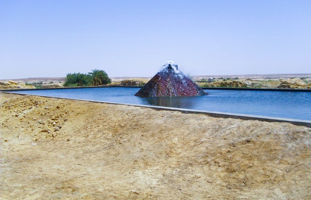 عين مياه فوارة - قارة ام الصغير