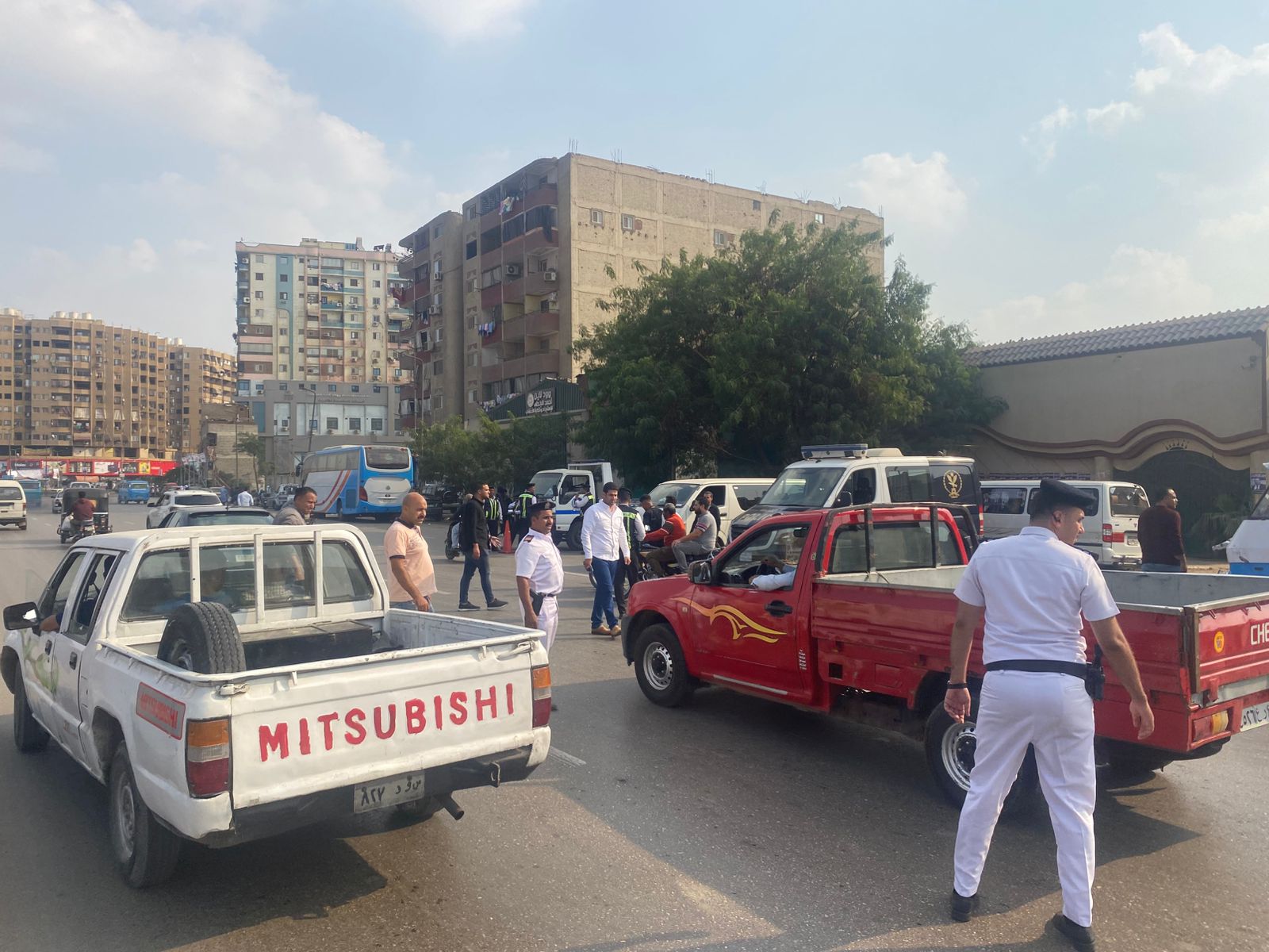 حملة أمنية موسعة فى المطرية (10)