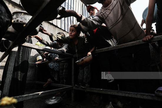 تكية خيرية فى مخيم النصيرات