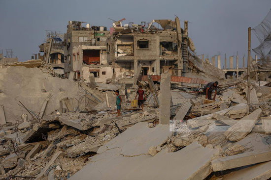 دمار فى مدينة جباليا