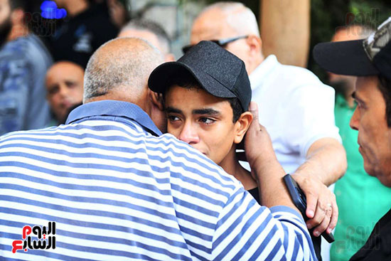 جنازة الكاتب أحمد عبد الله