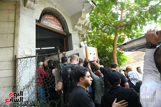 جنازة المؤلف الراحل أحمد عبد الله