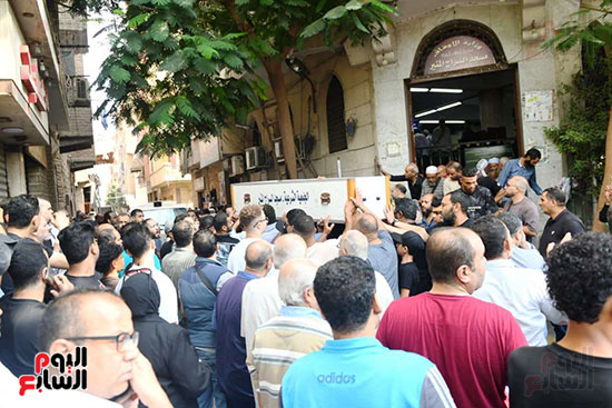 جنازة المؤلف أحمد عبد الله