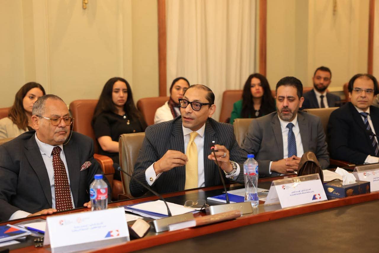 توقيع بروتوكول تعاون بين هيئة قضايا الدولة والجامعة البريطانية (1)