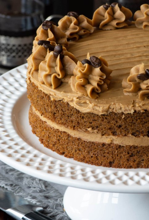 تورتة زبدة القهوة