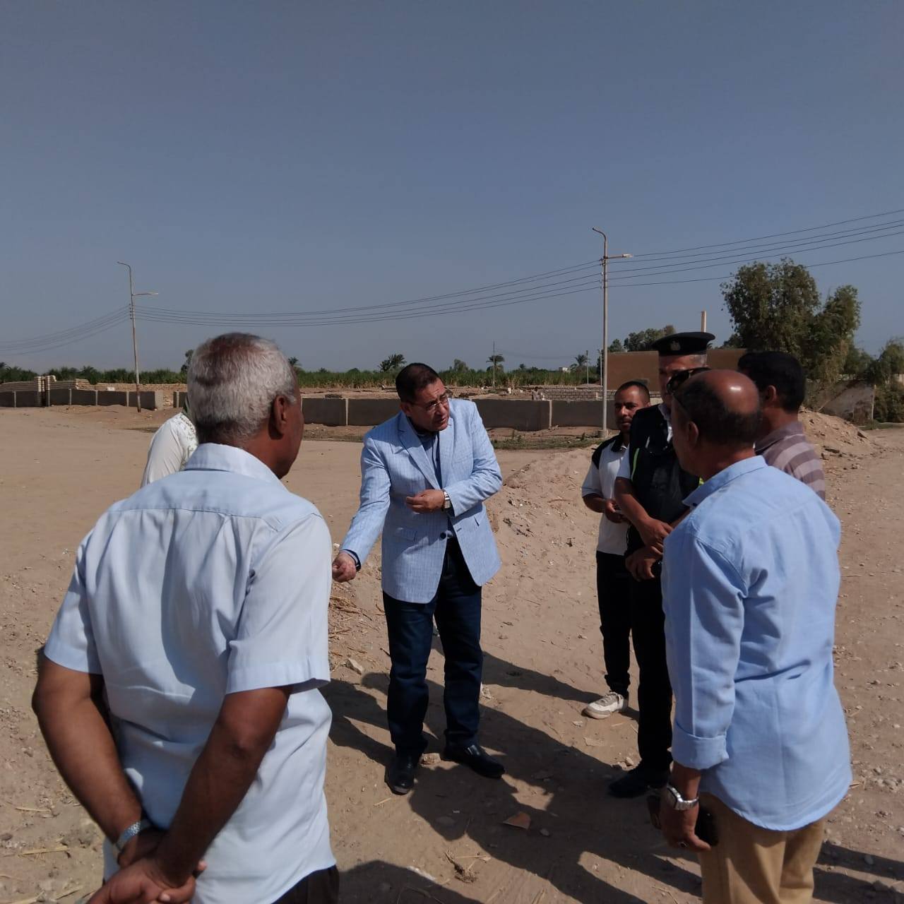 متابعة إستعدادات إحتفالات مولد مارجرجس بجبل الرزيقات