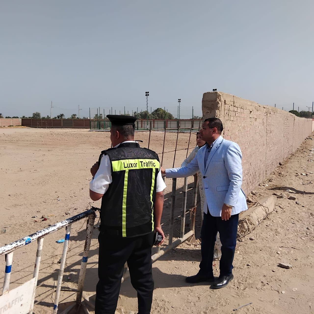 السكرتير المساعد للأقصر يتابع إستعدادات إحتفالات مولد مارجرجس