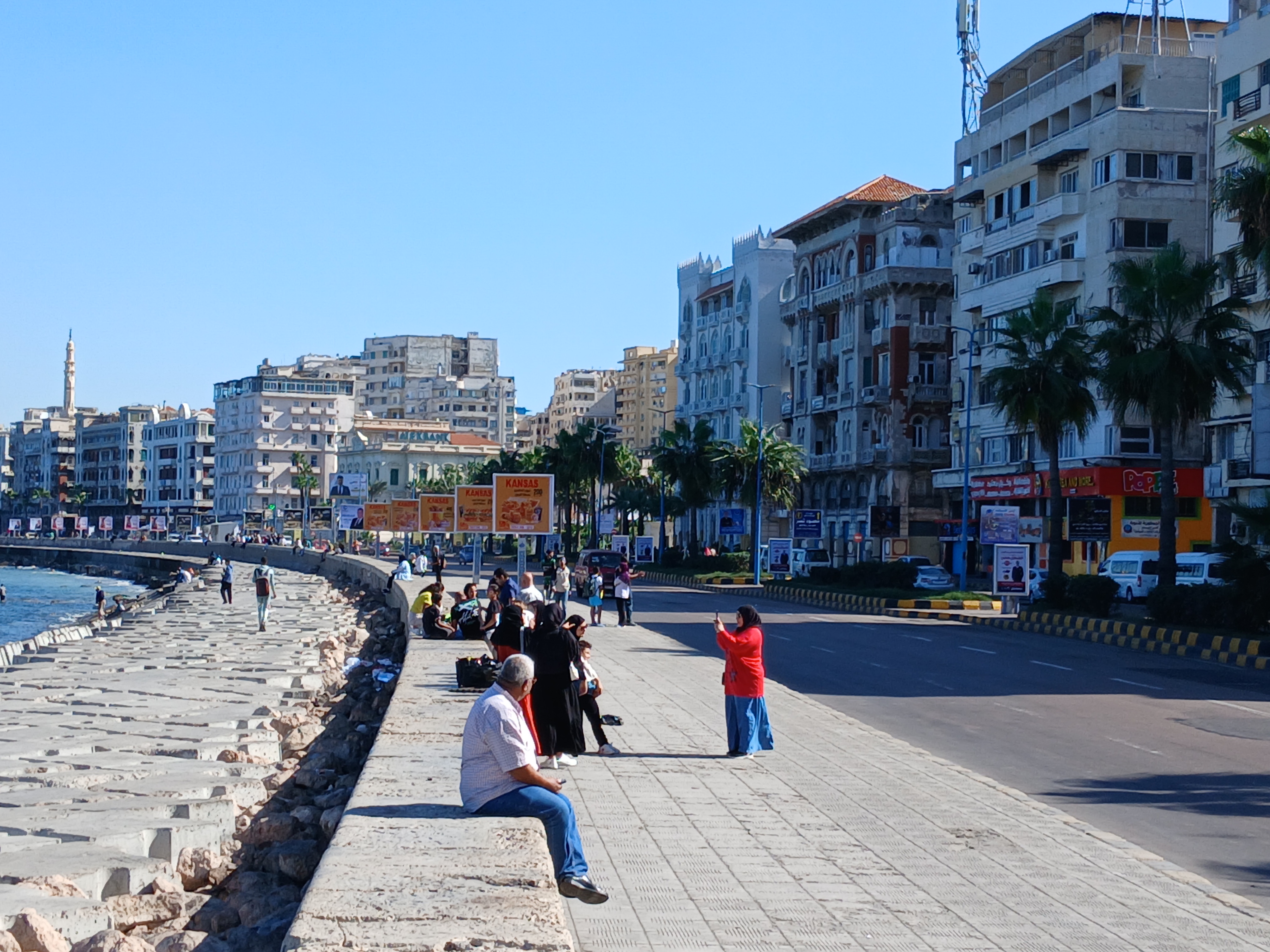 طقس الإسكندرية  ودرجات  الحرارة