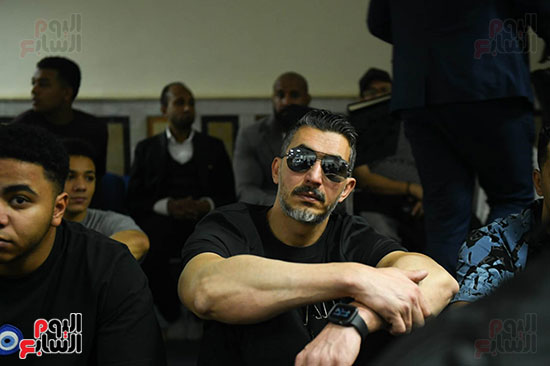 جنازة والد محمد رمضان