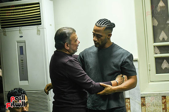 احمد سلامة يواسى محمد رمضان