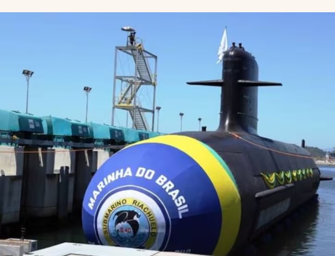 غواصة نووية البرازيل 