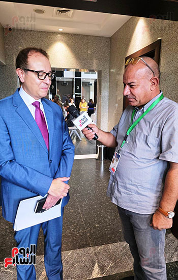 خلال-لقاء-السفير-مع-مراسل-اليوم-السابع خلال-لقاء-السفير-مع-مراسل-اليوم-السابع