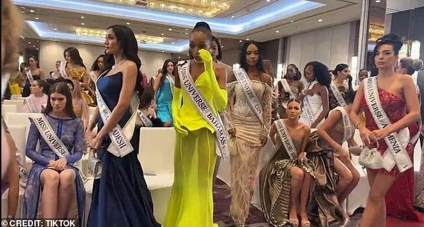 حفل منظمة ملكة جمال الكون