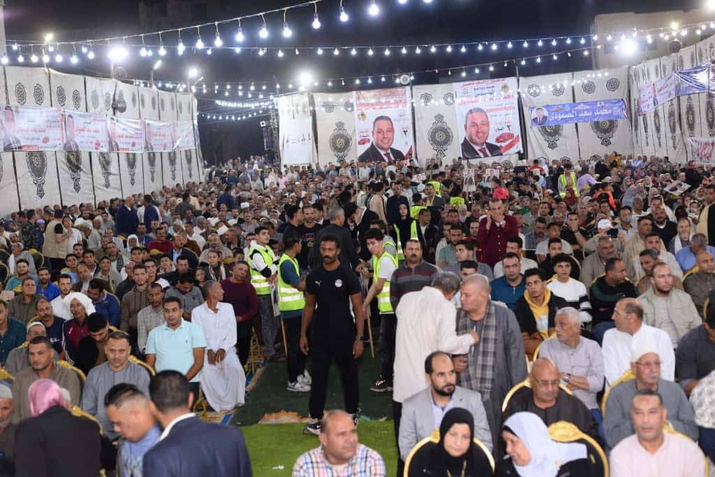 اقبال جماهيري على مؤتمر حزب الجبهة بكفر الشيخ