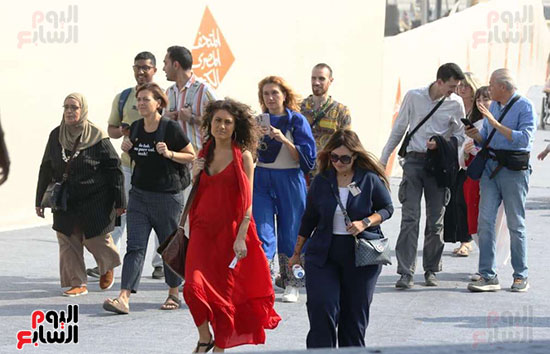 توافد على المتحف الكبير