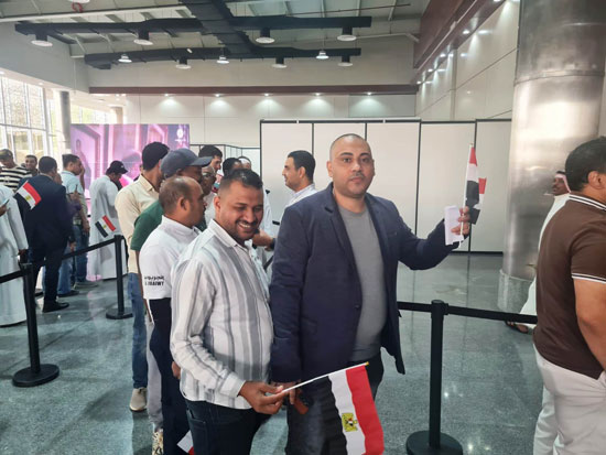 مشاركة-الجالية-المصرية-فى-الاقتراع