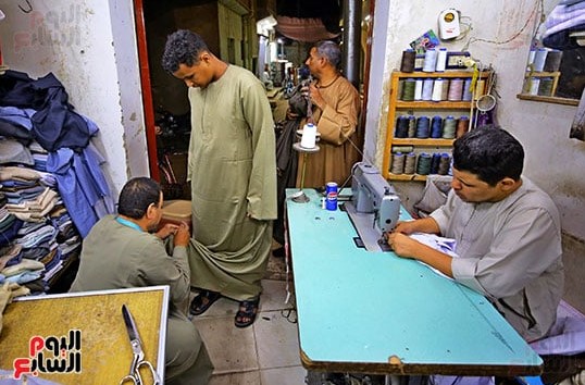 تفصيل الجلابية الصعيدى