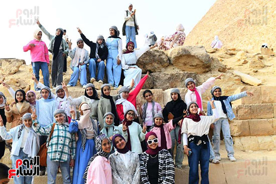 في المنطقة الأثرية