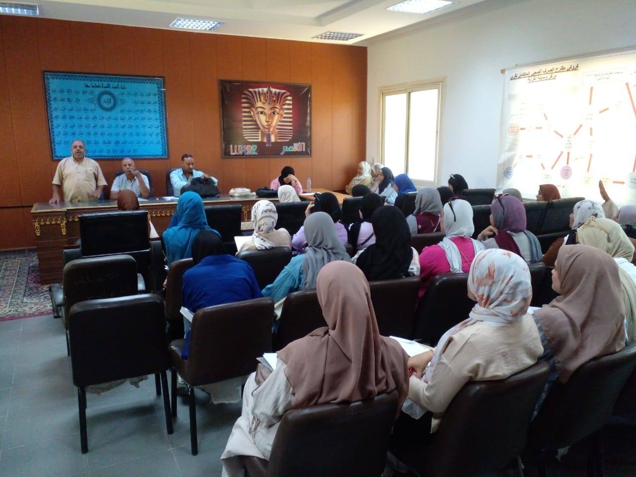 فعاليات ندوات عن الخضرنة والتباعد بين الحمل لأهالى أرمنت والقرنة