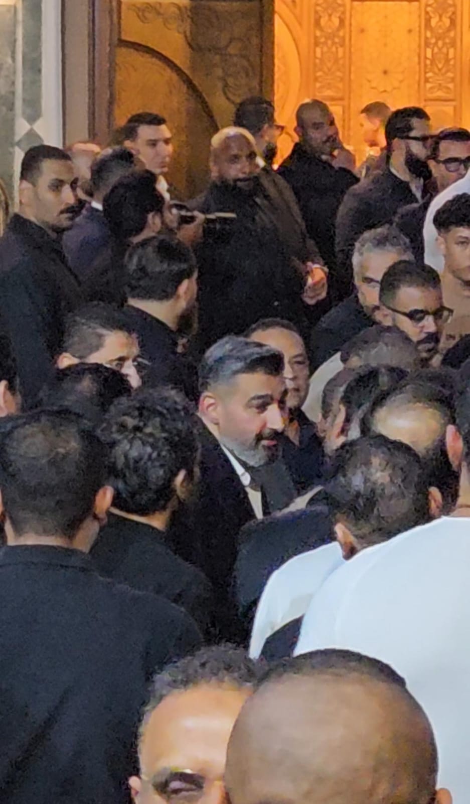 عزاء والد محمد رمضان (1)