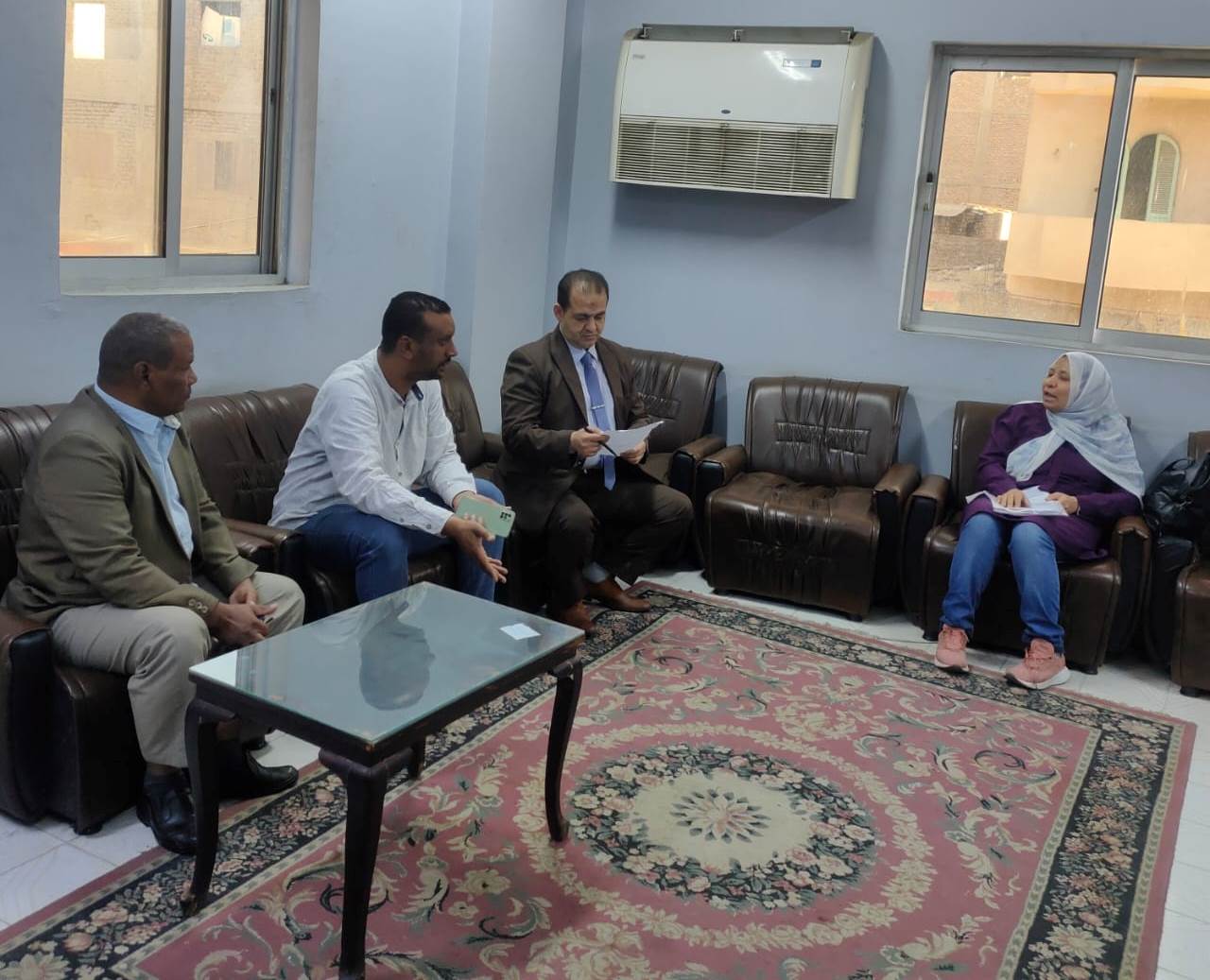 توفير 3 فرص عمل لذوى الهمم وبحث 18 طلب باليوم المفتوح بالأقصر