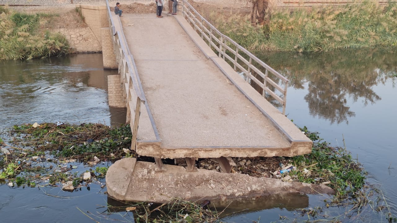 باقى الكوبرى المنهار باقى الكوبرى المنهار