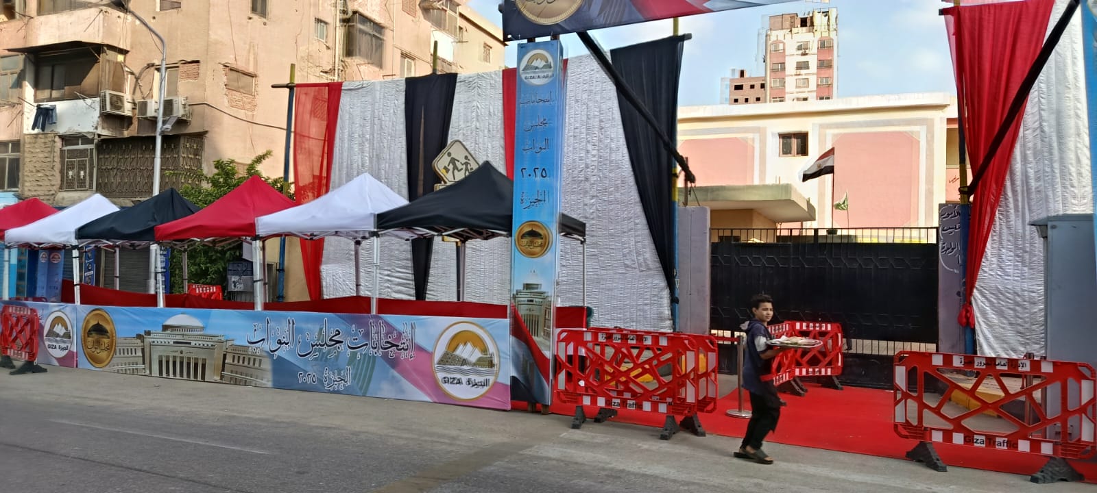 تجهيز المقرات الانتخابية في الجيزة (2)