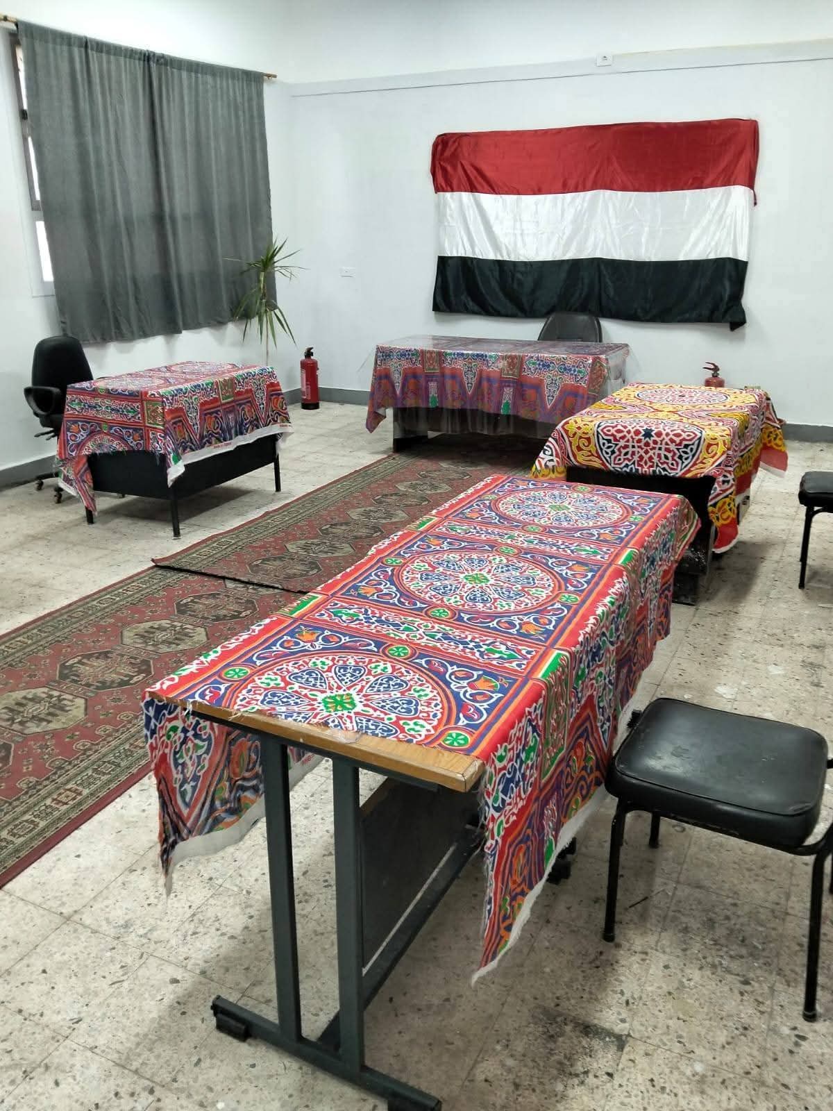 تجهيز اللجان الانتخابيه