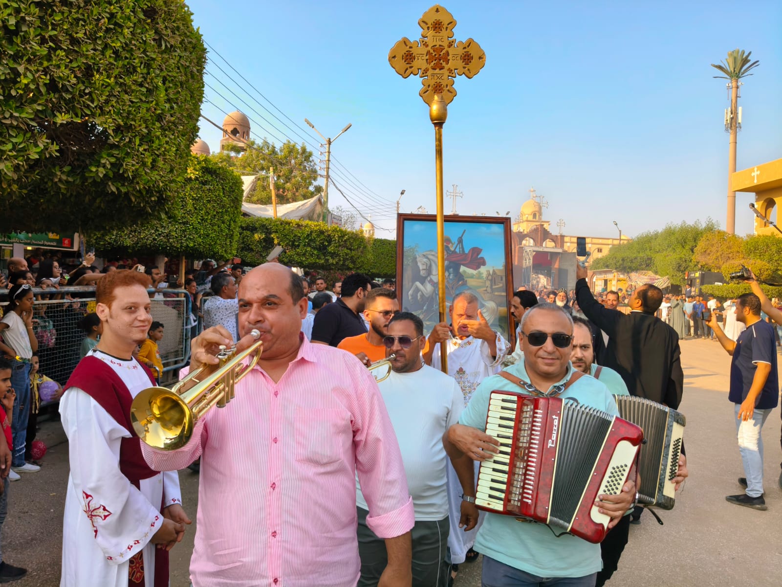 أولى فعاليات الإحتفال السنوي بالصلوات والتسابيح بالدير أولى فعاليات الإحتفال السنوي بالصلوات والتسابيح بالدير