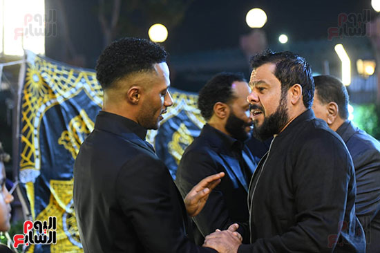 منذر ريحانةفي عزاء والد محمد رمضان منذر ريحانةفي عزاء والد محمد رمضان